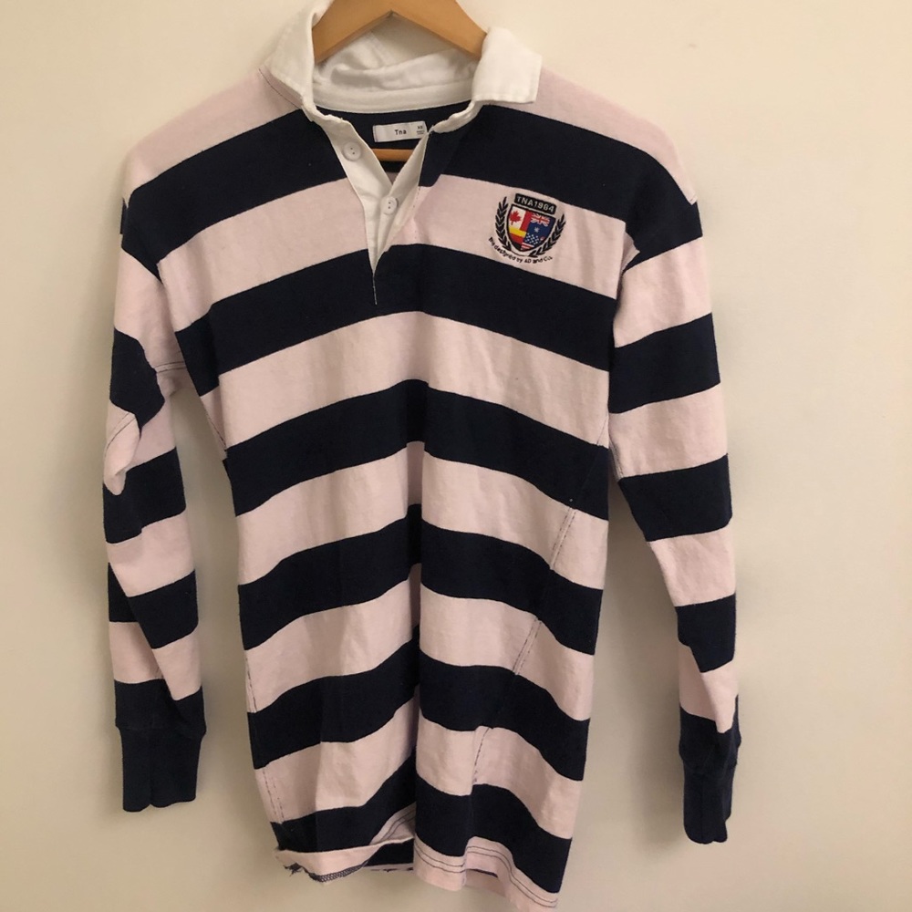 Striped Rugby shirt from Aritzia